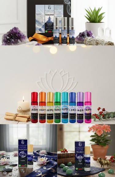 Essentzia Garden Produktlinie und Sortiment an reinen ätherischen Ölen für Aromatherapie und Wellnes