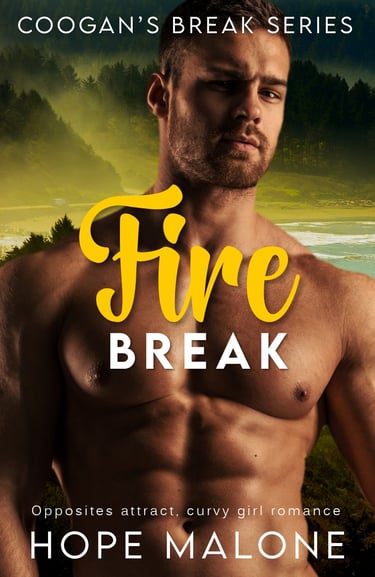 FIRE BREAK: Mandy's a voiceover artist, Logan is hiding out in the forest, but not for long.