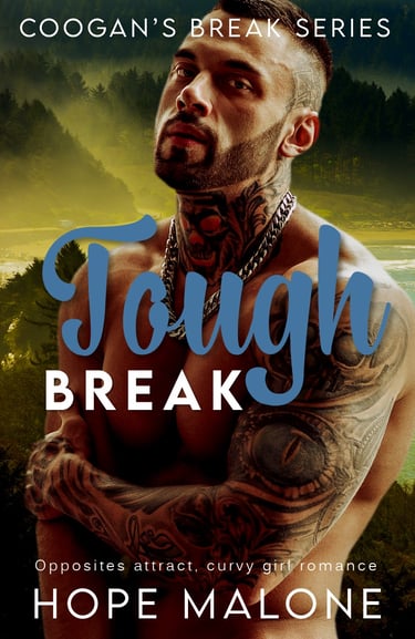 TOUGH BREAK: Phoebe's a plus size model with a stalker. That is until Wyatt rocks up.