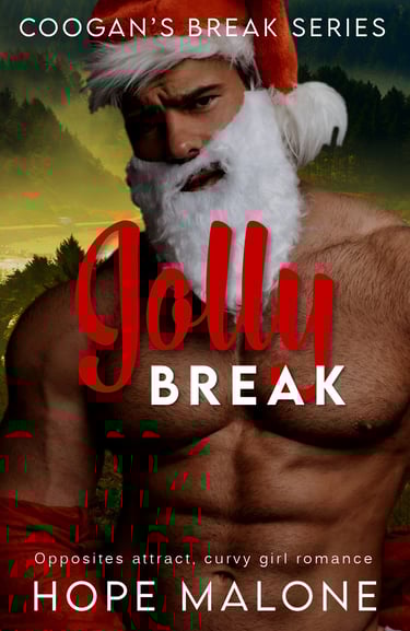 JOLLY BREAK: Natasha loves everything about Christmas, but especially grumpy Lucian.