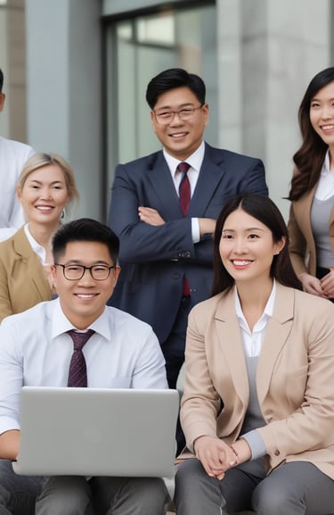 a row of kettles sitting on top of a shelf