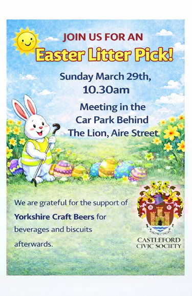 Easter Litter Pick March 29th 2026.