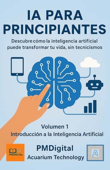 Portada Inteligencia Artificial para principiantes Volumen 1