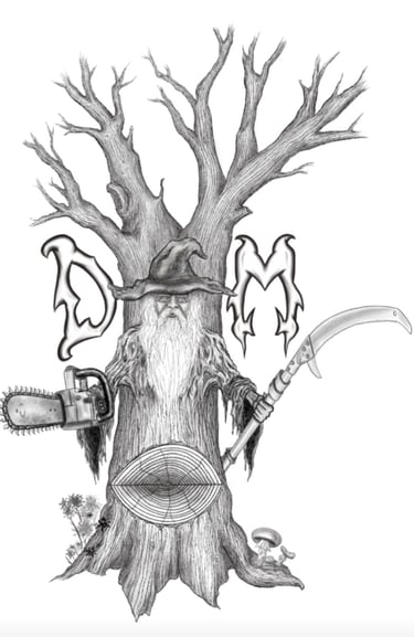 DM Tree logo tree removal wizard 