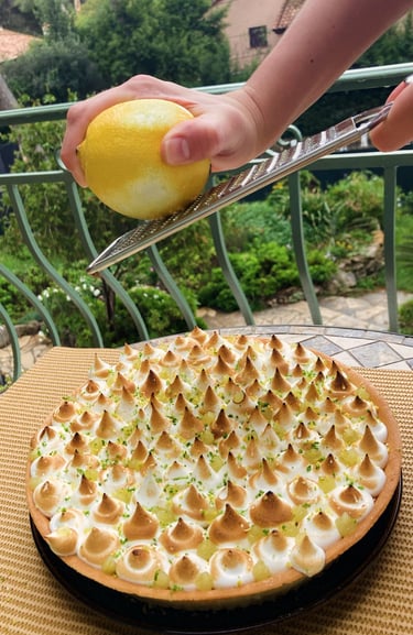 Tarte au citron meringuée