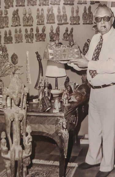 laurits sunde lauritz galleri etnografica galerie danish dealer marchand danois ibeji collectionneur 