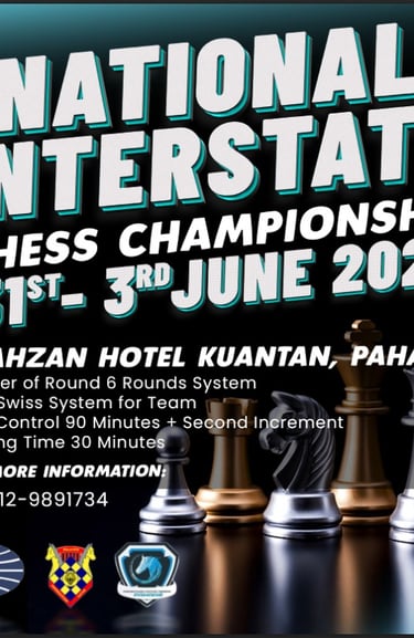 National Interstate Chess Championship 2024. Catur Malaysia Chess
