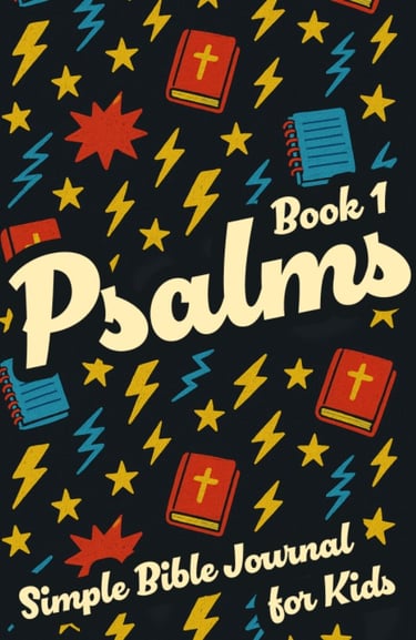 Cover of Psalms Book 1 Simple Bible Journal Book