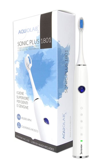 Brosse à dents Aquolab Sonique douce pour l'émail dentaire hygiene-precision.com
