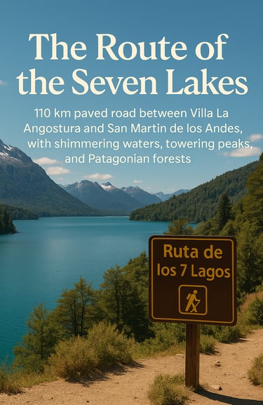 The Route of the Seven Lakes Printable