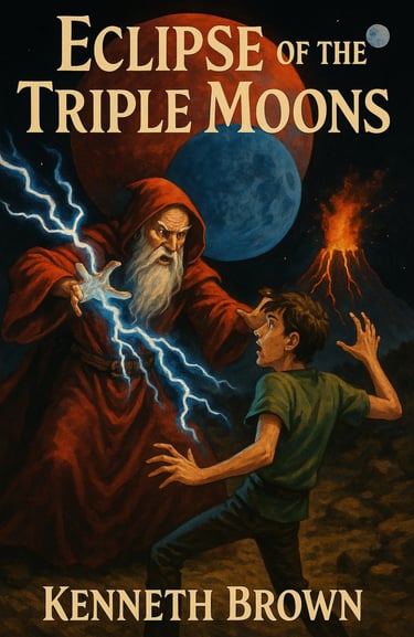 Three teens from Earth must rescue their friend before the Eclipse of the Triple Moons. 