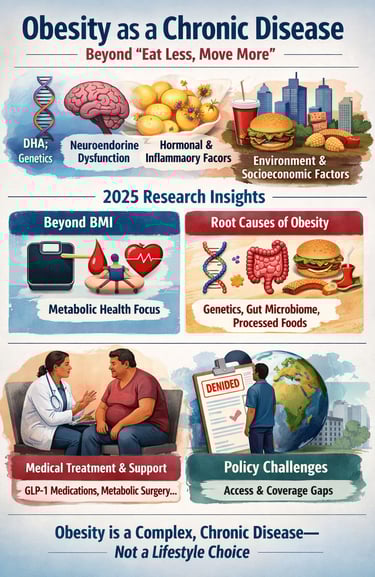 “Why Obesity is a Chronic Disease, Not Just a Lifestyle Choice”