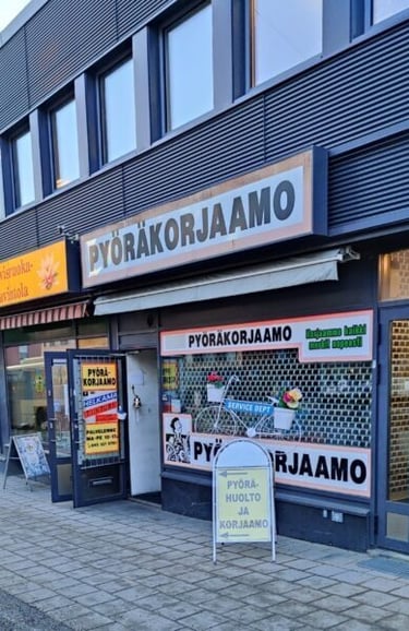 Turun Polkupyörähuolto ulkopuoli