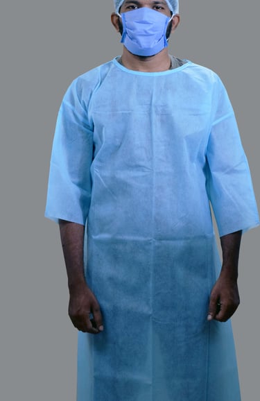Disposable patient gown