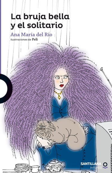 Libro pdf La bruja bella y el solitario de Ana María Del Río
