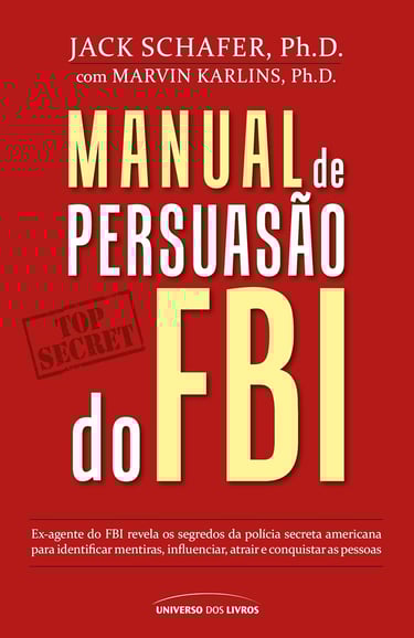 Manual da persuasao do FBI capa