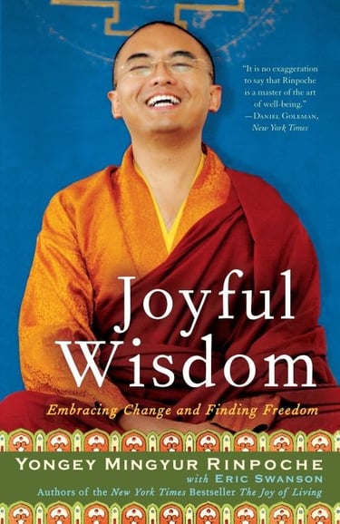 Joyful Wisdom Book by Mingyur Rinpoche