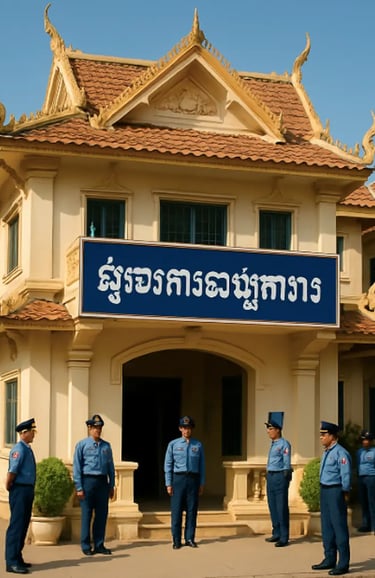 Police in Cambodia