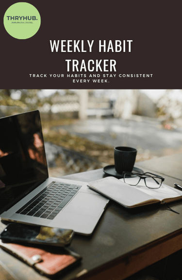 Printable: Weekly Habits Tracker