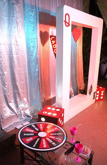 Fiesta swinger temática de casino en Reñaca