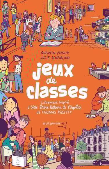 Première de couverture de la BD Jeux de classes