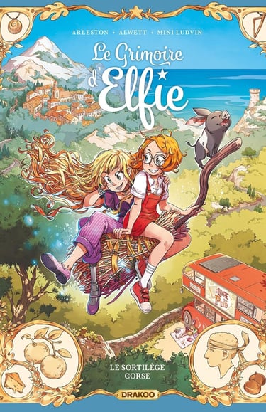 Première de couverture de la BD Le Grimoire d'Elfie 6