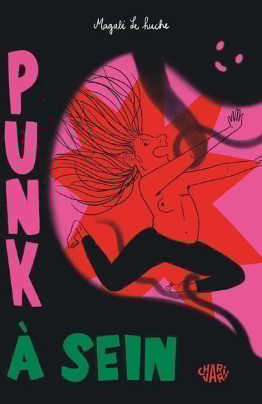 Première de couverture de la BD Punk à sein de Magali Le Huche