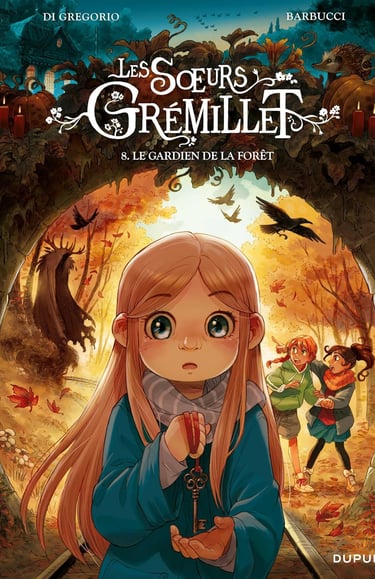 Première de couverture du tome 8 de la BD Les soeurs Grémillet
