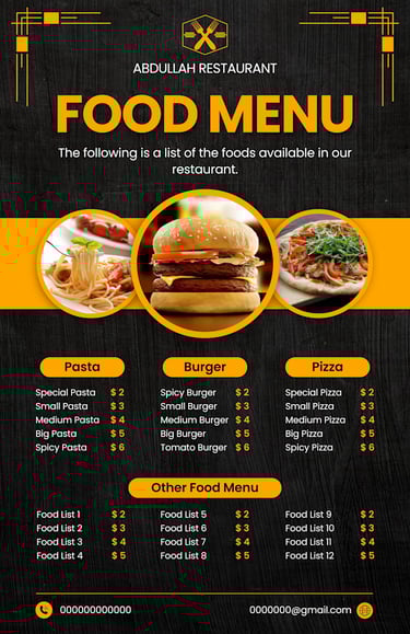 AvantiRed fabrica cartas menu personalizadas