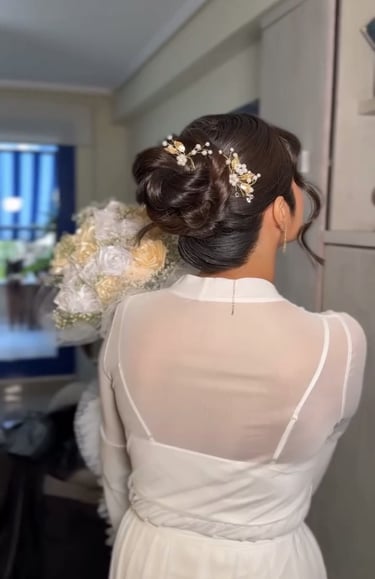 Maquillaje de novia personalizado según el rostro y estilo de la boda