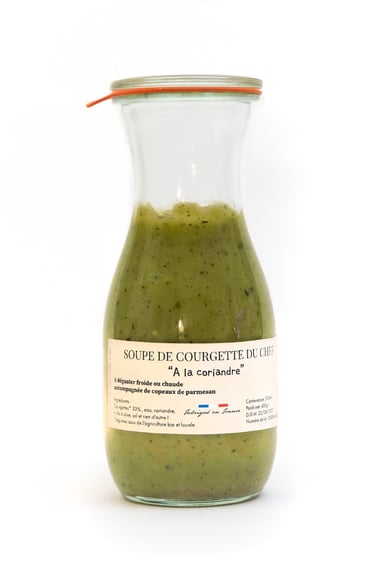 L'Amour Conserve - Soupe de courgettes du chef