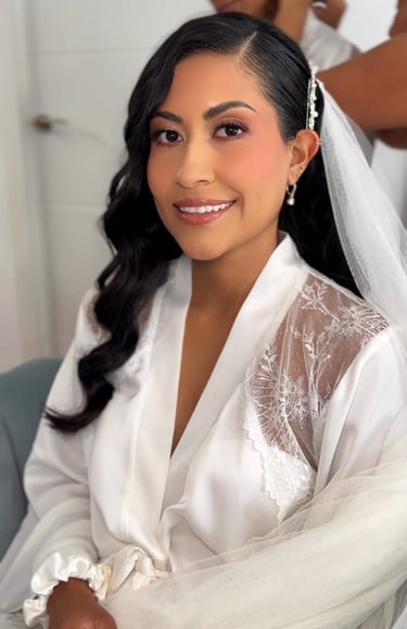 Maquillaje de novia de larga duración para boda en Valencia