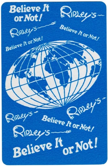 Rare Ripley's Believe It or Not! Rummy Sports Cards Set