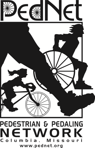 "PedNet (Pedestrian & Pedaling Network)" old logo
