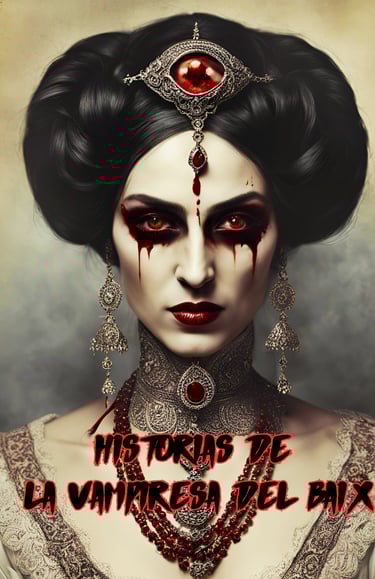 Historias de la Vampiresa del Baix. Relatos. Novela gótica. Terror. Fantasía y suspense.