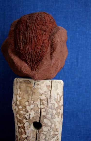 detail sculpture bois