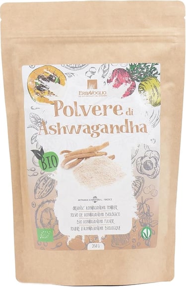 Erbavoglio polvere di ashwagandha bio