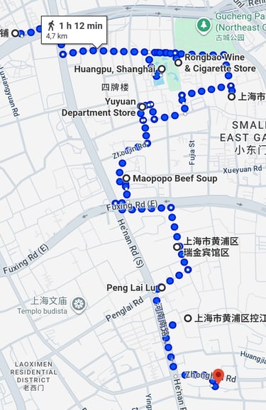 Link para ruta en google maps