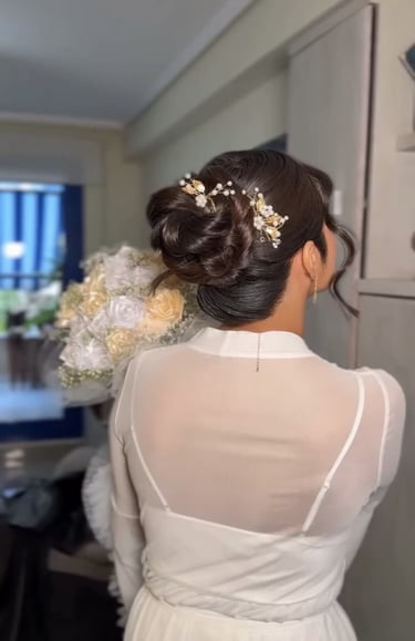 Maquillaje de novia personalizado según el rostro y estilo de la boda