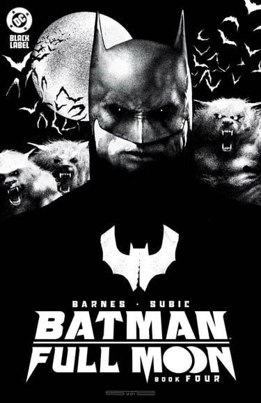 Batman: Full Moon #4 comic book