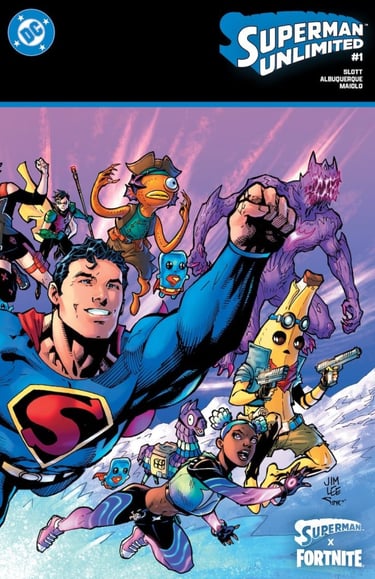 Superman Unlimited #1(SDCC 2025 Jim Lee Wraparound Variant)