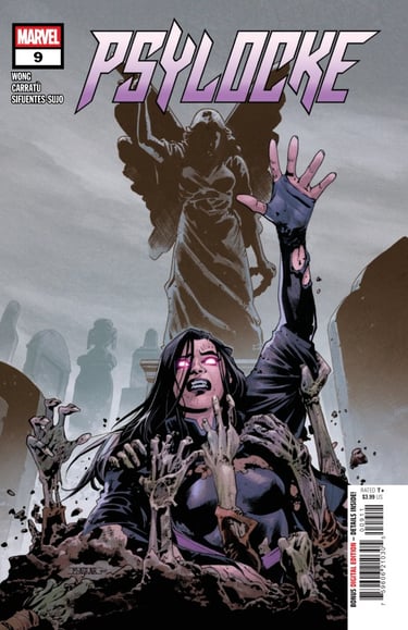 Psylocke #9 by Mahmud Asrar