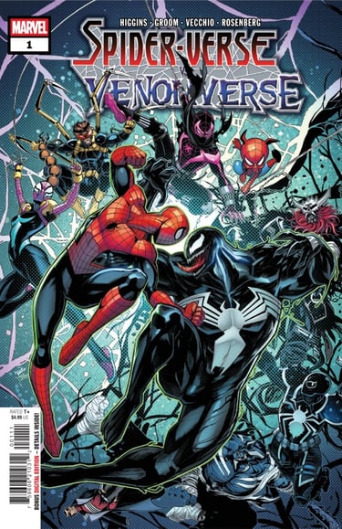 Spider-Verse vs. Venomverse #1 by Luciano Vecchio
