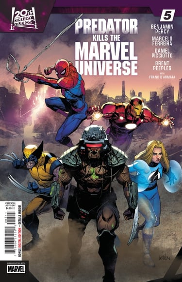 Predator Kills the Marvel Universe #5