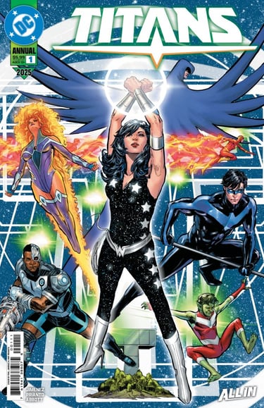Titans 2025 Annual #1 by Phil Jimenez