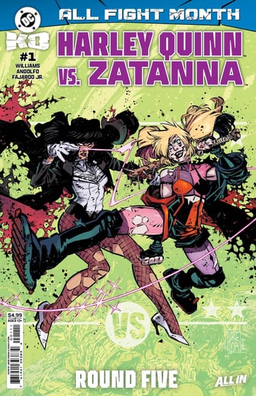DC K.O.: Harley Quinn vs. Zatanna #1