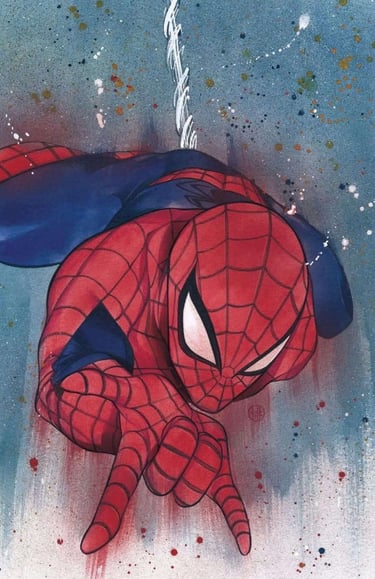 The Amazing Spider-Man #1(KRS Comics SDCC 2025 Peach Momoko Foil Virgin Variant)