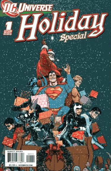 D.C. is taking the week off for the holidays. Check back next week for new comic books from D.C.