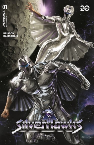 SilverHawks 1 comic book cover