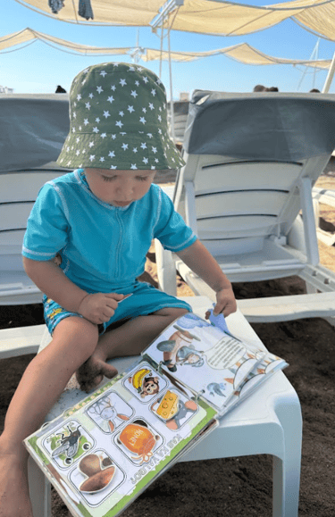 Žaidimai su knygele „Personalizuota žaidimų-lavinimo knygelė“